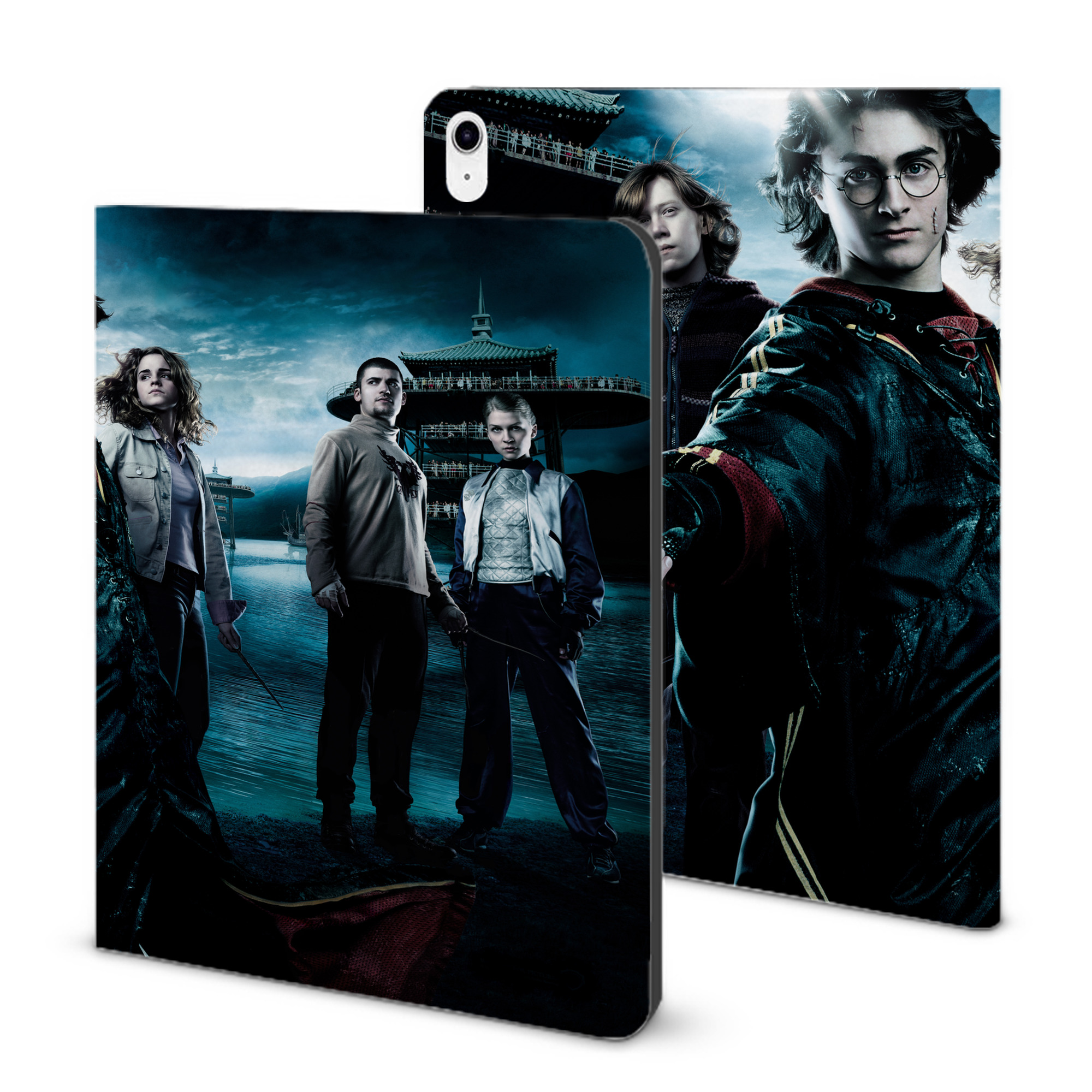 （画像用） Harry Potter ハリー・ポッターシリーズ IPad ケース ブック型 PUレザー TPU 耐衝撃 軽量 薄型 ペン収納なし 全面保護 IPad 各モデル対応